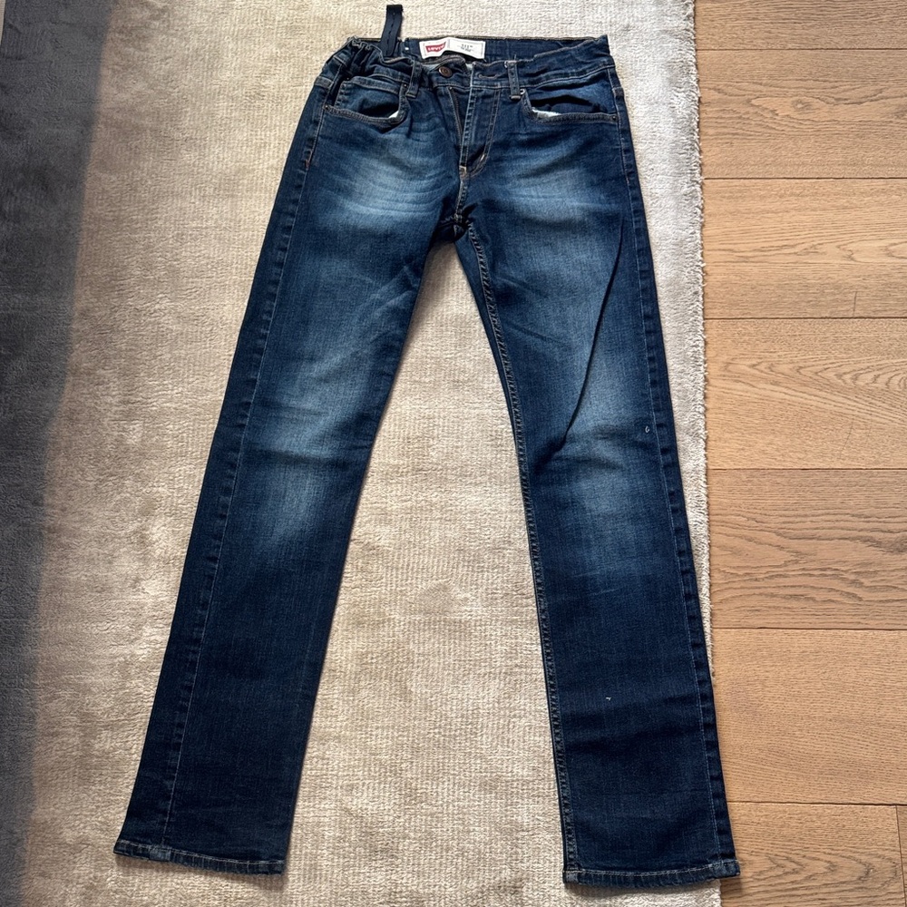 Levi's Dark Blue Big Boy Slim Fit Jeans